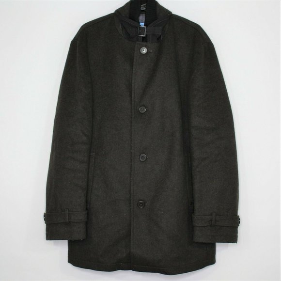 Strellson Mens 48 Wool Quilted Line Coat Jacket B568 - Picture 10 of 10